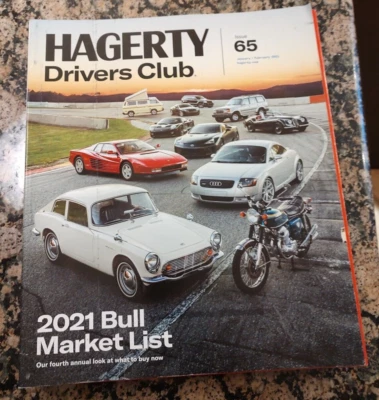 HAGERTY DRIVERS CLUB ISSUE #65 JANUARY/FEBRUARY 2021 Foto 1 de 3