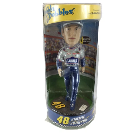 Bobble Dobbles Jimmy Johnson #48 NASCAR Bobblehead Doll 2003 JG Motorsports Inc Cover