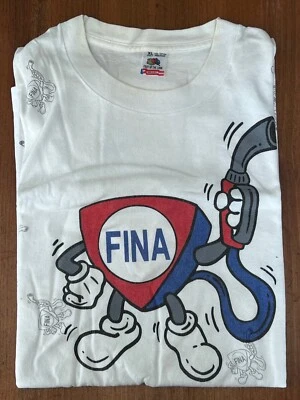 Camiseta FINA X Grande Marca Japón Usada Sin Etiquetas De Colección Rara Foto 1 de 4