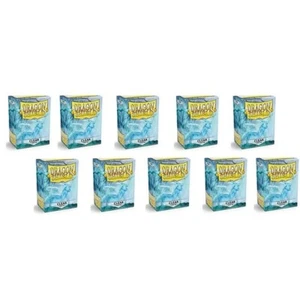 Matte Clear Case Display Dragon Shield Standard Size Sleeves - 10 Packs - Picture 1 of 4