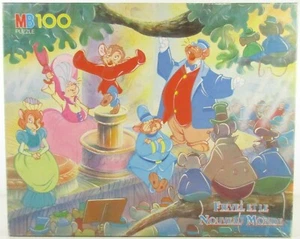 1987 Vintage MB Milton Bradley 100 Piece Fievel & the New World Jigsaw Puzzle - Picture 1 of 6