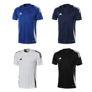 Adidas Tiro24 Jersey T-Shirt Mens Soccer Uniform Football Gym Sports Top - Picture 1 of 14