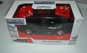 JADA METALS DIE CAST JDM TUNERS - 1967 TOYOTA 2000GT BLACK - Picture 1 of 3