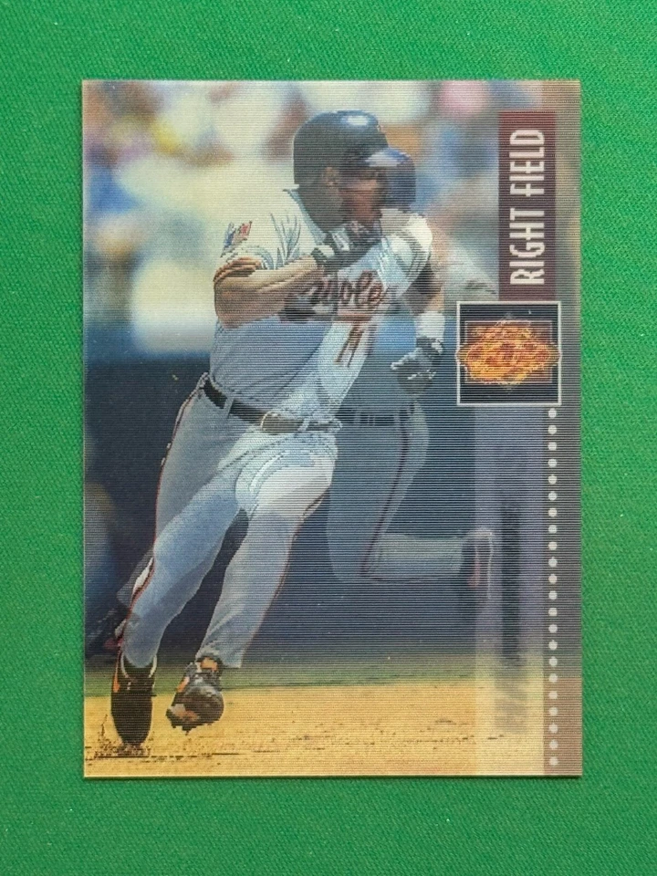 1995 Pinnacle Sport Flix Baseball #2 Jeffrey Hammonds Base - Image 1 of 2