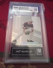 WILL MIDDLEBROOKS RED SOX 2007 DONRUSS ELITE EXTRA EDITION RC # 42 GRADED 10