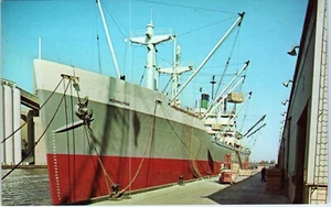 Foreign Vessel "Mormacpine" Loading Cargo at Arthur Clure Terminal in Duluth MN. - Picture 1 of 2