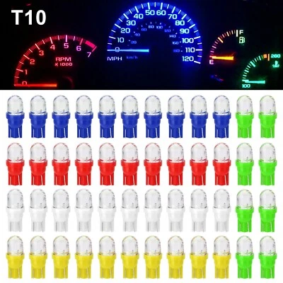 10/30/50 T10 194 LED Bulb for Instrument Panel Gauge Cluster Dash Light 168 2825 - Image 1 of 4