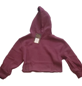 Art & Class Long Sleeve Unisex Kids Hoodie Size XS (4/5) Color- Maroon NWT - Picture 1 of 2