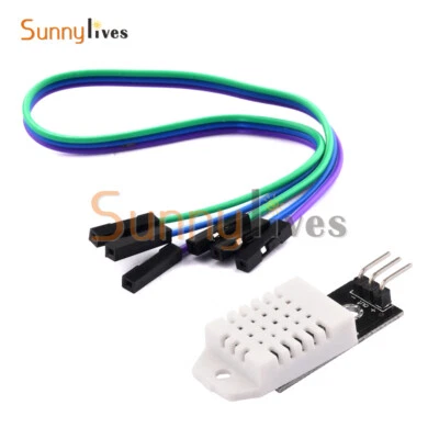 DHT22 / AM2302 Digital Temperature and Humidity Sensor Module with Cable -40~80℃ - Image 1 of 4