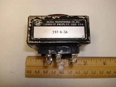 56VCT 500mA Power Transformer 241-6-56 Signal - Image 1 of 4