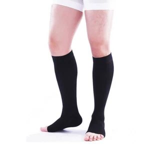 Compression Socks Knee High Support Stockings Men Women Medical Varicose Veins - Picture 1 of 14