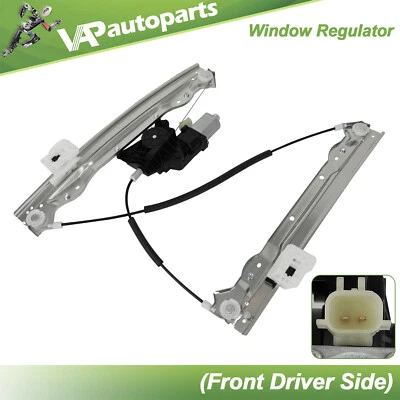 Regulador de ventana eléctrica delantero izquierdo para Dodge Avenger 2008-2010 con conector de 2 pines Foto 1 de 4