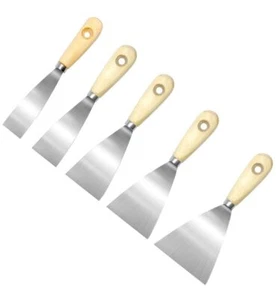 Painter's Scraper Tapetenspachtel Scraper Wooden Handle Wooden times Trowel - Picture 1 of 6