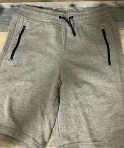 ⚡️Member's Mark Boy's Elastic Waist Stretch Active Jogger Shorts (14/16) Gray - Picture 1 of 2