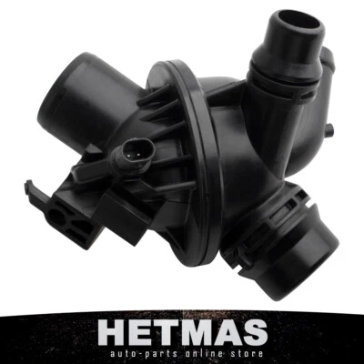 Conjunto de carcasa de termostato de refrigerante de motor para BMW 528i 530i 740i 740Li 11537580627 Foto 1 de 4