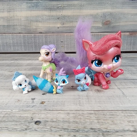 Lot of 5 Disney Princess Palace Pets Blip Toys Cinderella Pocahontas Snow White Cover