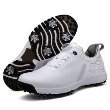 Men's Waterproof Golf Shoes Non-slip Golf Sneakers Breathable Spikes Golf Shoes 