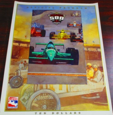 Indianapolis 500 1999 Official Program w/Official Starting Grid Insert - Image 1 of 4