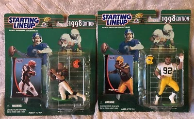 2 figuras de alineación inicial 1998 (Reggie White y Carl Pickens) Foto 1 de 4