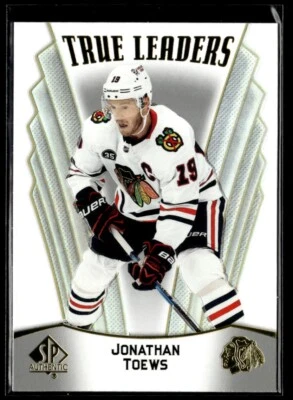 2021-22 Sp Authentic True leaders Jonathan Toews #TL-6 H4R3G - Image 1 of 2