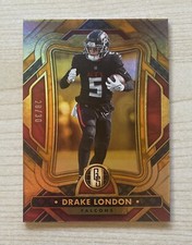 2023 Panini Gold Standard DRAKE LONDON #d 28/30 Citrine Parallel SP FALCONS