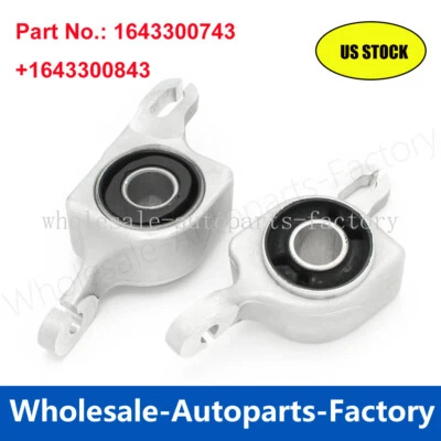 1 par de bujes de brazos de control para Mercedes Benz W164 X164 GL450 GL550 ML350 Foto 1 de 4