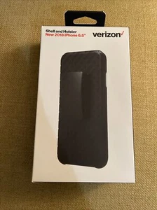 Verizon Shell and Holster Combo for iPhone XS Max (6.5 Inch) - Black - Bild 1 von 4