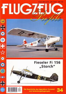 Flugzeug Profile 34 Fieseler Fi 156 "Storch" Flugzeug-Modellbau/Fotos/Bilder