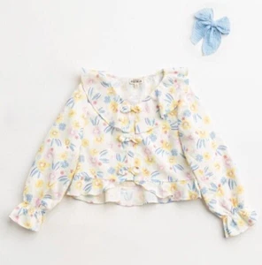 NWT Girls Finding Foxtale Serendipity Top Blouse Size 10 - Picture 1 of 1