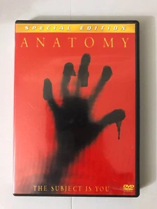 Anatomy Special Edition Horror DVD Franka Potente Includes Inner Insert - Picture 1 of 3