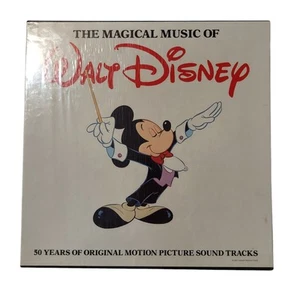 The Magical Music of Walt Disney 50 Years Soundtracks Records 4 LP Vinyl SEALED - Picture 1 of 4