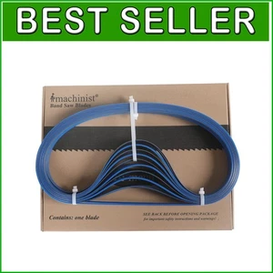 Portable 20-Pack Bi-Metal Bandsaw Blades 44-7/8" Long, 14 TPI for Metal Cutting - Picture 1 of 11