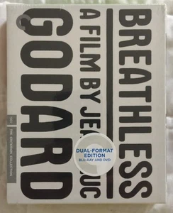 Breathless (Blu-ray/DVD, 2014, 3-Disc Set, Criterion Collection) - Bild 1 von 2