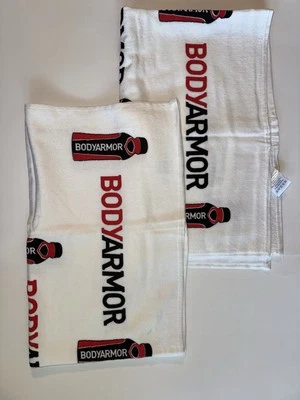Body Armor Towel Sport Water 25" x 14" Lot Of 2 Golf Caddy Towel Gym Workout