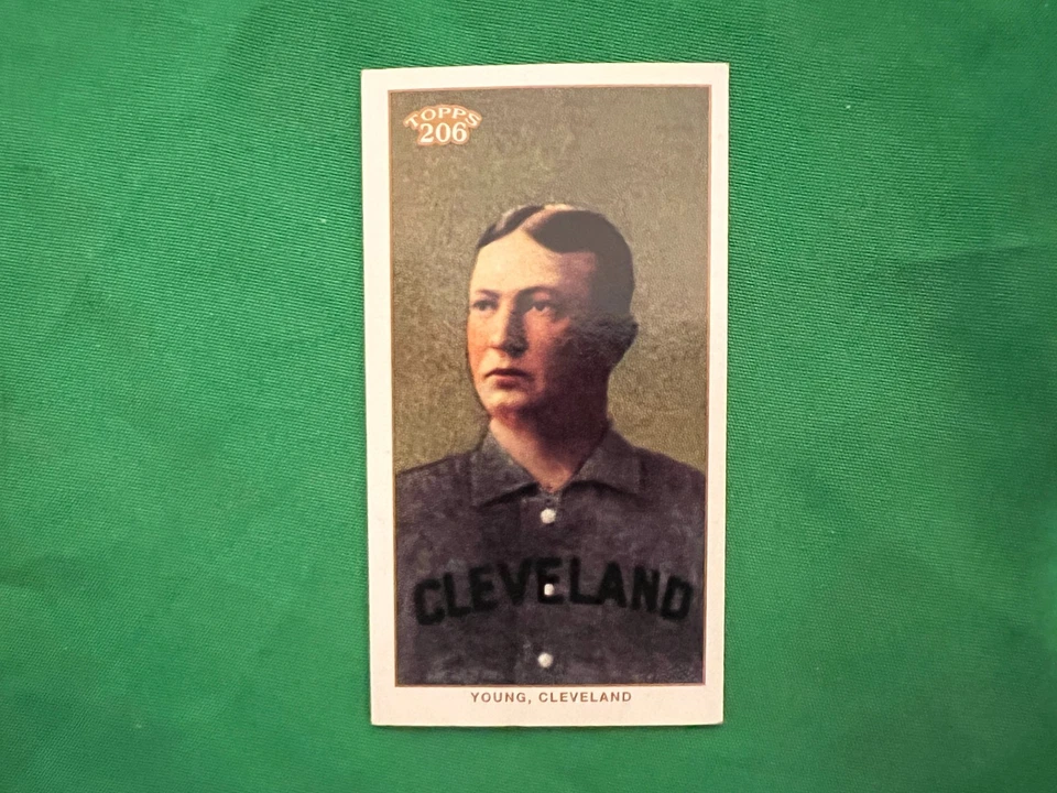 2002 Topps 206 Polar Bear #306 Cy Young REP Cleveland Indians - Image 1 of 1