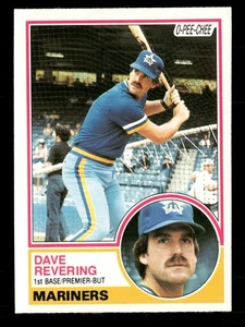 1983 O-Pee-Chee #291 Dave Revering Seattle Mariners - Picture 1 of 2