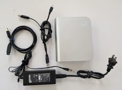 Western Digital "My Book" Studio Edition 2TB External HDD Silver + Accessories - Image 1 of 4