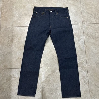 Nuevos Jeans Levis 501 Original Encogibles Para Calzar Pierna Recta Para Hombre Talla 30x30 Rígidos Foto 1 de 4