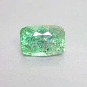 1.38 Cts ASTONISHING (7 x 5 mm) GREENISH BLUE COPPER BEARING PARAIBA TOURMALINE - Picture 1 of 7