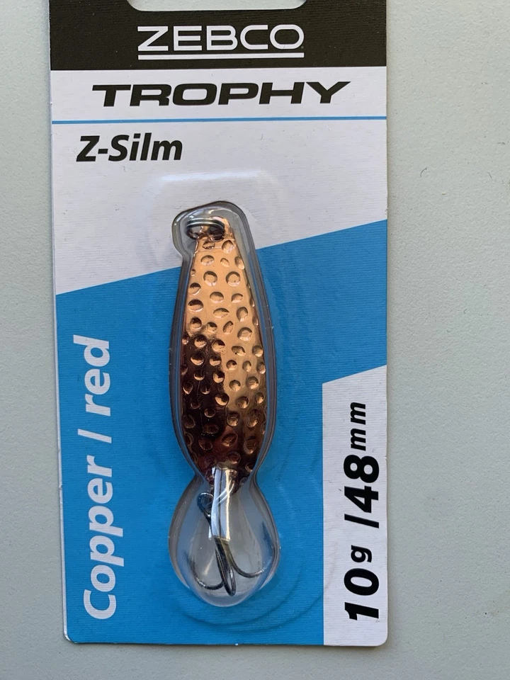 Zebco Trophy Z-Slim Blinker Kupfer 48 mm 10 Gramm - Bild 1 von 1
