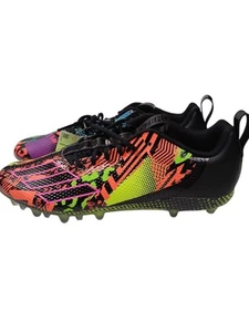 Adidas Adizero Spark Mismatch Football Graffiti Multicolor Cleat GV9087 Size 12 - Picture 1 of 7