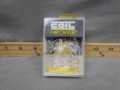 Vintage Coil Hi Power Clip and Flip Monocular 3.5X 10D Magnifying Glass NOS - Image 1 of 4