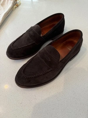 Grant Stone Traveler Penny Loafer - US 10.5 D - Espresso Suede - Image 1 of 4