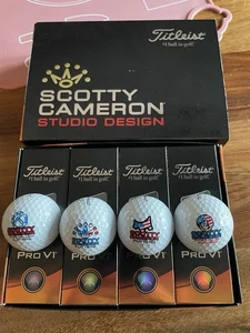 Scotty Cameron 2023 US Open Stars & Stripes Pro V1 Golf Balls Dozen circle T - Picture 1 of 2