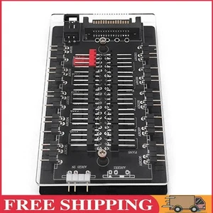 10 Hub 4Pin PWM & 5V 3Pin ARGB Gehäuselüfter-Hub-Adapter SATA Power (10 Hub) - Afbeelding 1 van 12