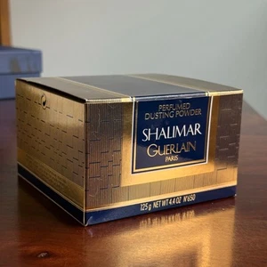 Vintage New GUERLAIN Shalimar Perfumed Dusting Powder 4.4 Oz 125 Grams  - Picture 1 of 7
