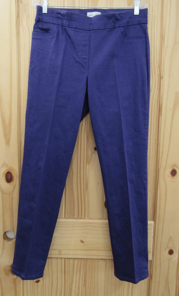 Pantalones Draper's & Damon's para mujer medianos ajustados elásticos bolsillos de spandex informales Foto 1 de 4