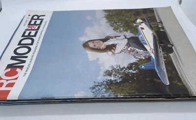 3 Vintage RC Modeler Magazines 1970-75 (w/Cindy Evans) W/3 Free Cleveland Ads - Image 1 of 4
