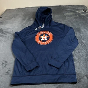 Houston Astros Hoodie Youth Large 14/16 Navy Sweatshirt Sweater MLB Baseball New - Picture 1 of 9