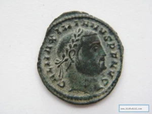 Moneda Romana: 1/2 Folis Gal-Maximiano - Bild 1 von 2